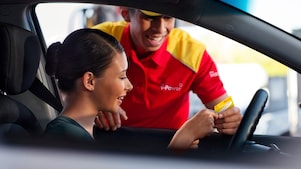 Автомобилист, пользователь приложения Shell